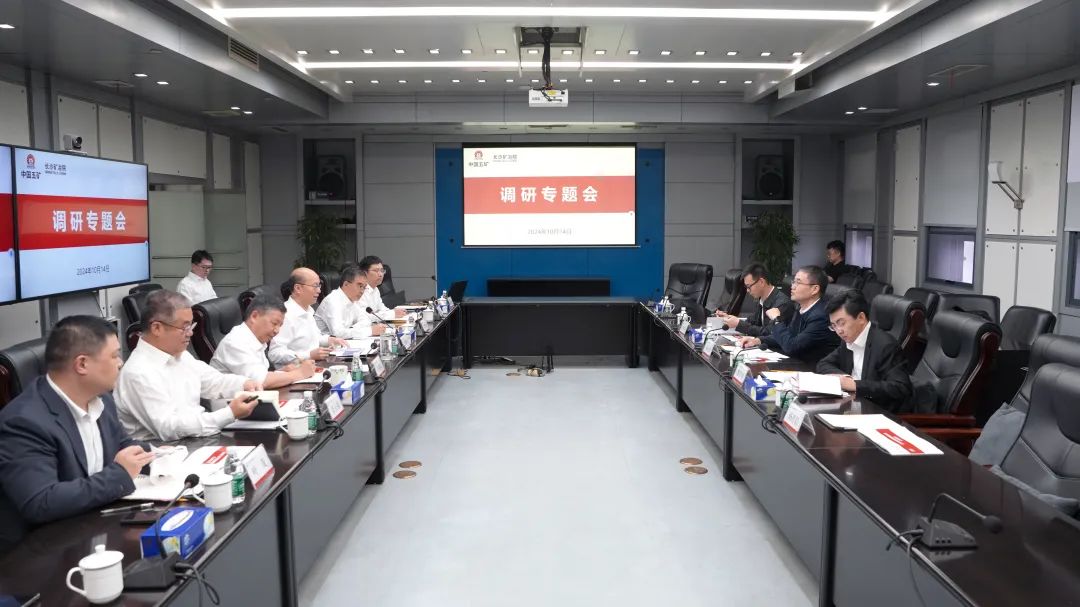朱可炳調(diào)研長沙礦冶院